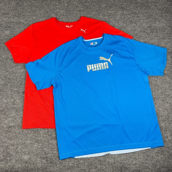Puma Other - Puma T Shirts Mens XL LOT of 2 Running Performance Short Sleeve Wicking